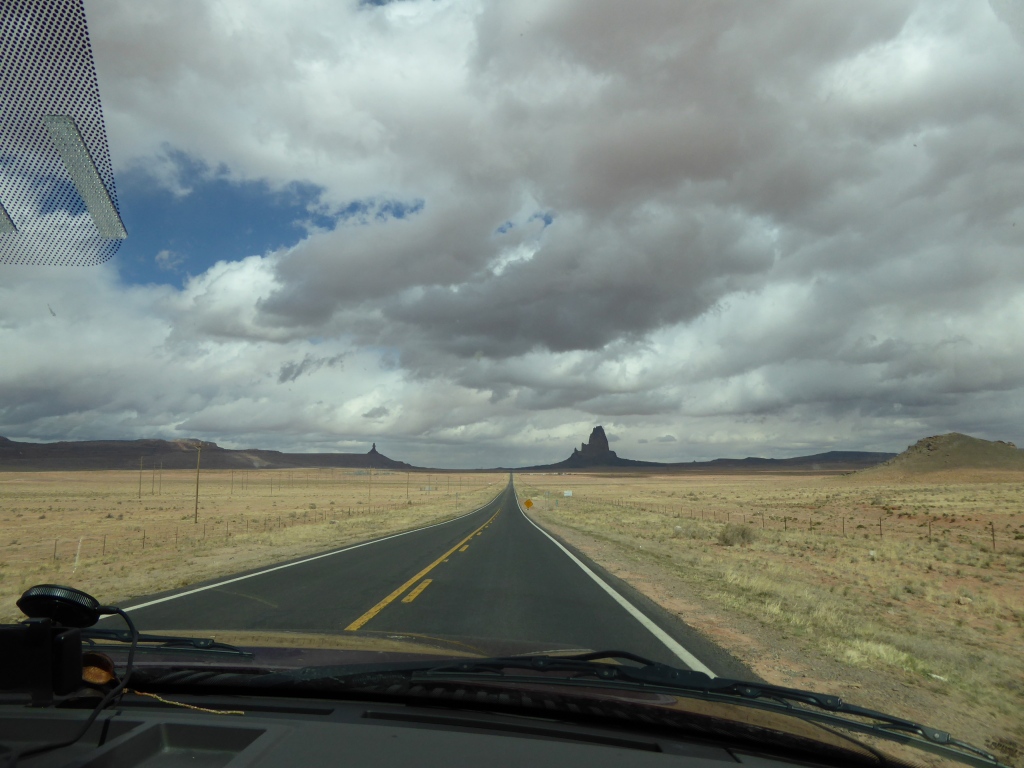 Sur la route 163 après Kayenta